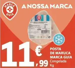 E.Leclerc Posta de maruca marca guia congelada promoção