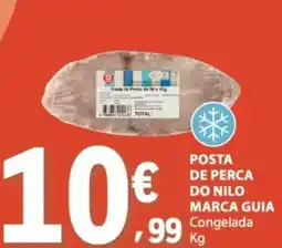 E.Leclerc Posta de perca do nilo marca guia congelada promoção
