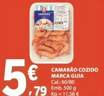 E.Leclerc Camarão cozido marca guia promoção