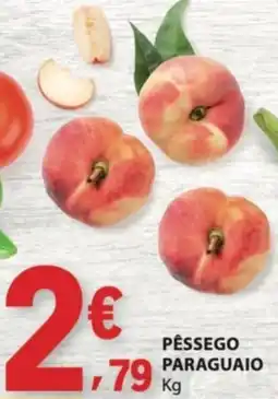 E.Leclerc Pêssego paraguaio promoção