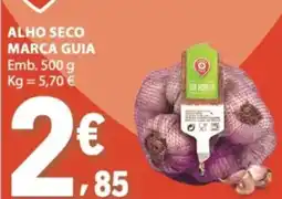E.Leclerc Alho seco marca guia promoção