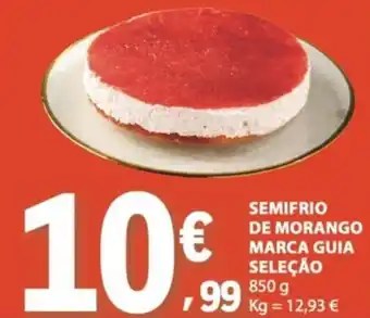 E.Leclerc Semifrio de morango marca guia seleção promoção
