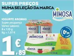 E.Leclerc Iogurte aromas mimosa promoção