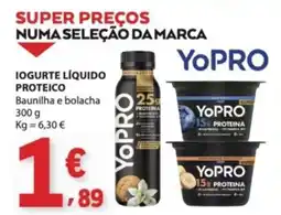E.Leclerc Iogurte líquido proteico yopro promoção