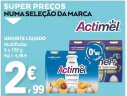 E.Leclerc Iogurte líquido actimel promoção