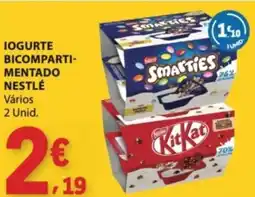 E.Leclerc Iogurte bicomparti mentado nestlé promoção