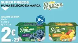 E.Leclerc Iogurte de soja sojasun promoção