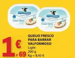 E.Leclerc Queijo fresco para barrar valformoso promoção