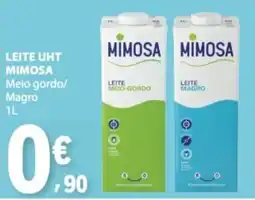 E.Leclerc Leite uht mimosa promoção