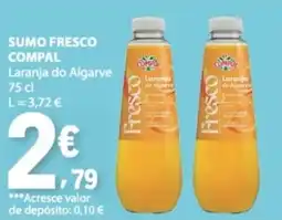 E.Leclerc Sumo fresco compal promoção