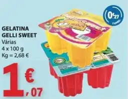 E.Leclerc Gelatina gelli sweet promoção