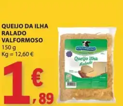 E.Leclerc Queijo da ilha ralado valformoso promoção