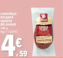 E.Leclerc Chourico picante quinta de jugais promoção