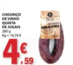 E.Leclerc Chouriço de vinho quinta de jugais promoção