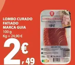 E.Leclerc Lombo curado fatiado marca guia promoção