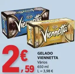 E.Leclerc Gelado viennetta promoção