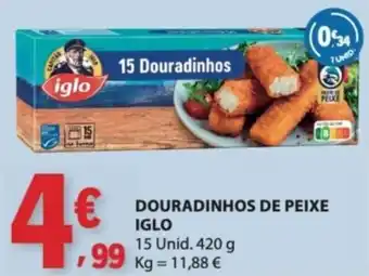 E.Leclerc Douradinhos de peixe iglo promoção
