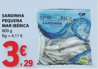 E.Leclerc Sardinha pequena mar ibérica promoção
