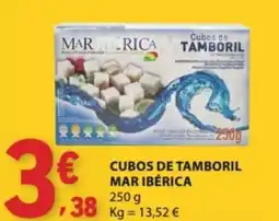 E.Leclerc Cubos de tamboril mar ibérica promoção