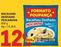 E.Leclerc Bacalhau desfiado pescanova promoção