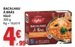 E.Leclerc Bacalhau à brás iglo promoção