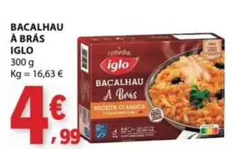 Bacalhau à brás iglo