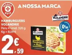 E.Leclerc Hamburguers volandrie promoção