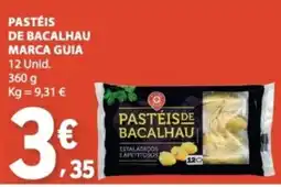 E.Leclerc Pastéis de bacalhau marca guia promoção