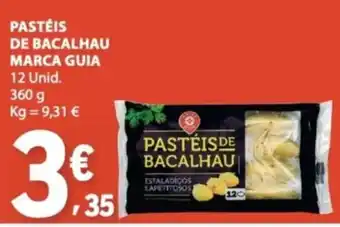 E.Leclerc Pastéis de bacalhau marca guia promoção