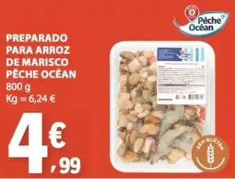 E.Leclerc Preparado para arroz de marisco pêche océan promoção