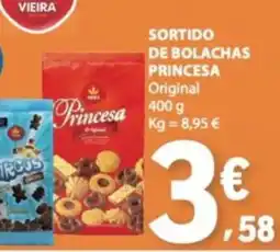 E.Leclerc Sortido de bolachas princesa original promoção