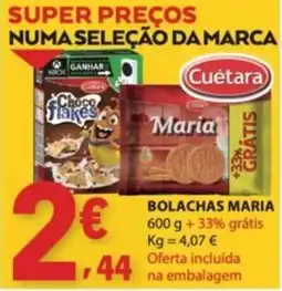E.Leclerc Bolachas maria promoção