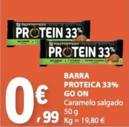 E.Leclerc Barra protein 33% go on promoção
