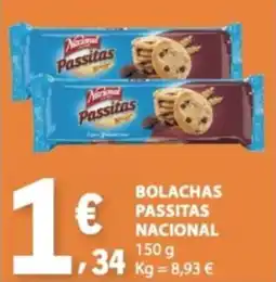 E.Leclerc Bolachas passitas nacional promoção