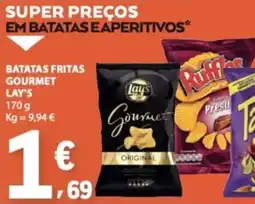 E.Leclerc Batatas fritas gourmet lay's promoção