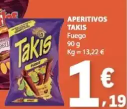 E.Leclerc Aperitivos takis promoção