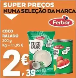 E.Leclerc COCO RALADO promoção