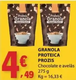 E.Leclerc Granola proteica prozis promoção