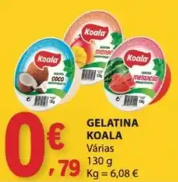E.Leclerc Gelatina koala várias promoção