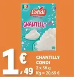 E.Leclerc Chantilly condi promoção