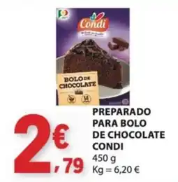 E.Leclerc Preparado para bolo de chocolate condi promoção