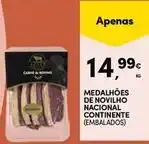Continente Bom dia Continente - medalhões de novilho nacional promoção