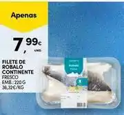 Continente Bom dia Continente - filete de robalo promoção