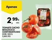 Continente Bom dia Continente bio - tomate cacho biologico promoção
