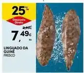 Continente Bom dia Linguado da guine promoção