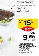 Continente Bom dia Linguado da guine selvagem promoção