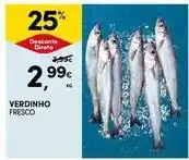 Continente Bom dia Verdinho promoção