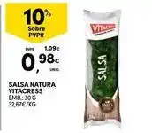Continente Bom dia Vitacress - salsa natura promoção
