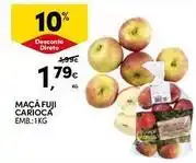 Continente Bom dia Carioca - maçã fuji promoção