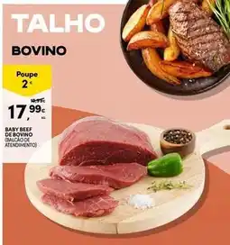 Continente Bom dia Baby beef de bovino promoção